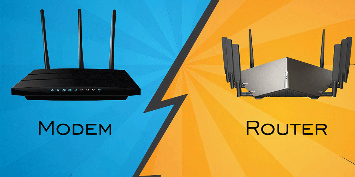 مودم و روتر