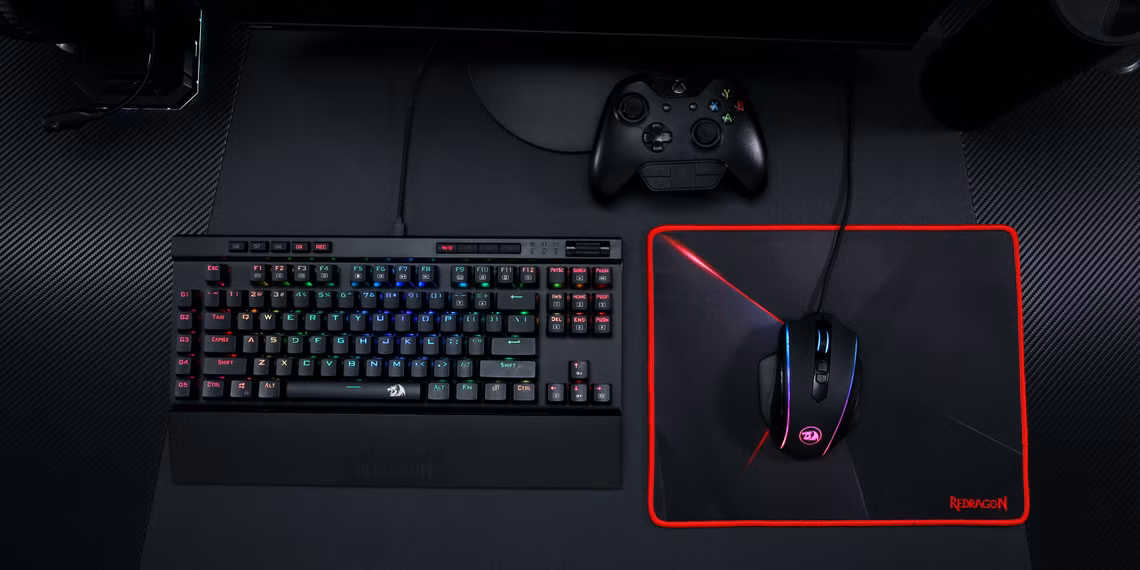 تصویر کیبورد و ماوس